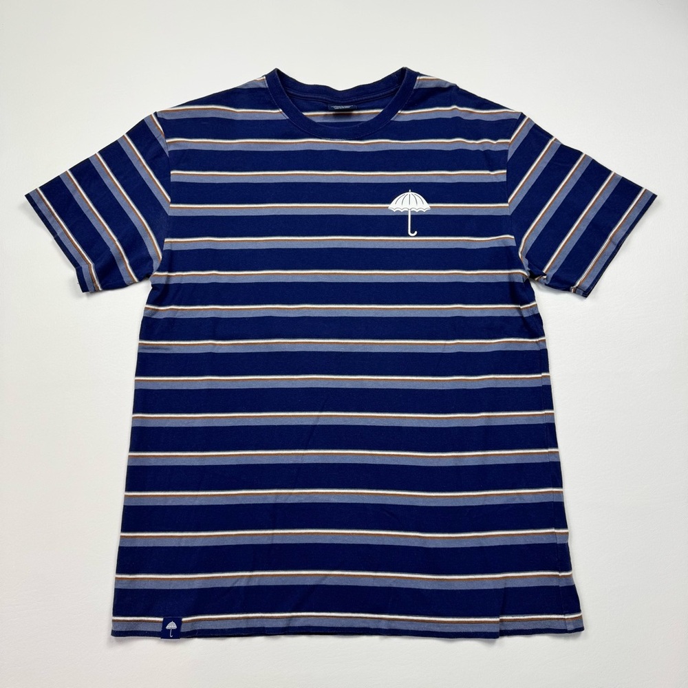 Men’s Hélas Short Sleeve Striped T-Shirt Size Large